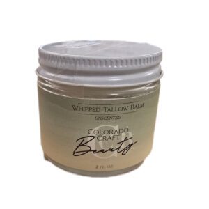 Colorado Craft Beef Unscented Whipped Tallow Balm